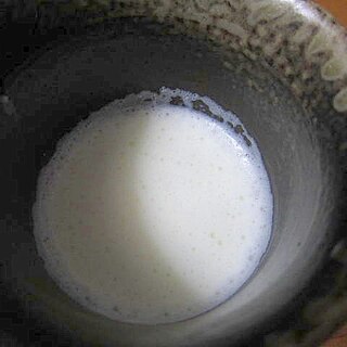 カリフラワー（茎）牛乳スープ